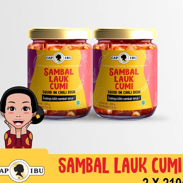 

Cap Ibu Sambal Lauk Cumi Twin Pack [2 Pcs]