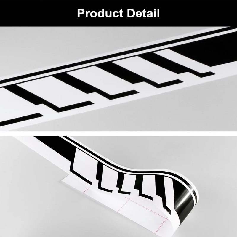 Hot Sale /225 * 11.5CM DIY Stiker Bodi Samping Mobil/Stiker Garis Langgeng Kap Balap/Aksesoris Peringatan Keselamatan Mobil Universal