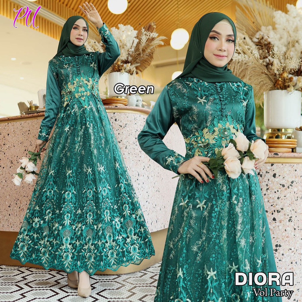 DIORA Gamis Pesta Gamis Bridemaids