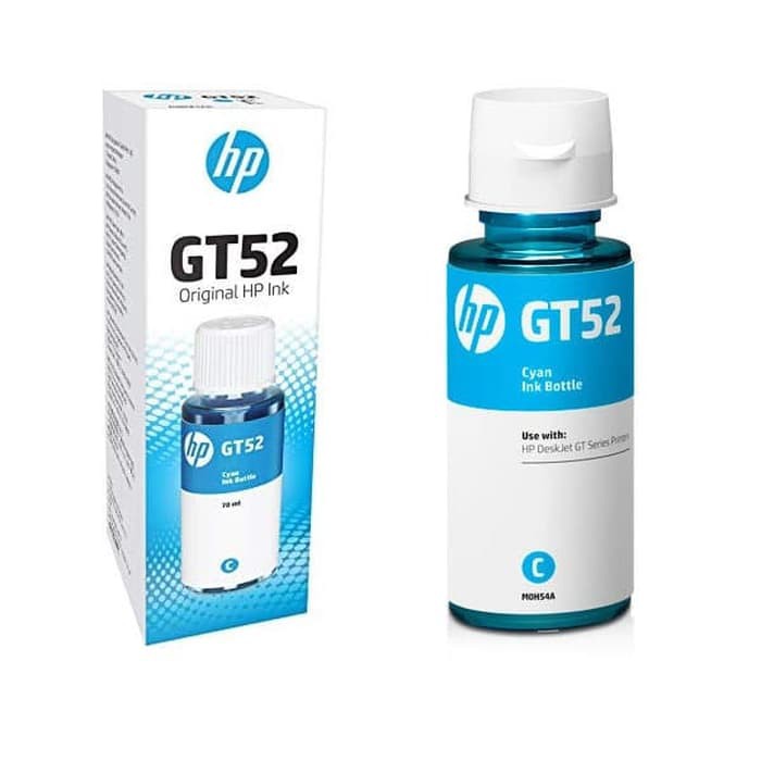 TINTA HP GT 52 C/M/Y | CYAN/MAGENTA/YELLOW - ORIGINAL 100% GT52