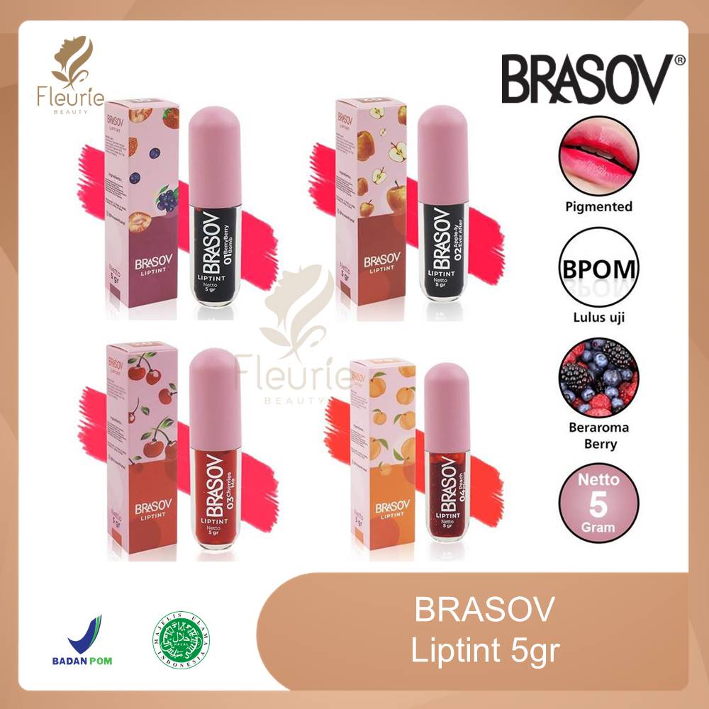 Brasov Liptint 5gr - Liptint Halal Original BPOM