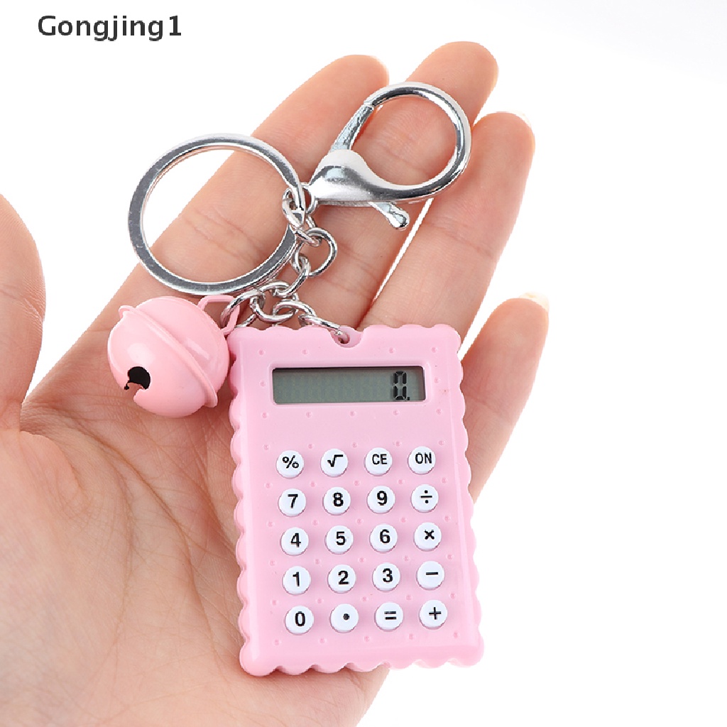 Gongjing1 Kalkulator Mini Portable Display 8 Digit Ultra Tipis Untuk Sekolah