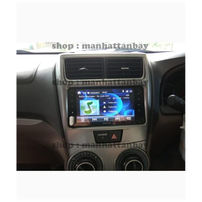 Head Unit Avanza Double Din TV Mobil Plug And Play Skeleton SKT-8197T