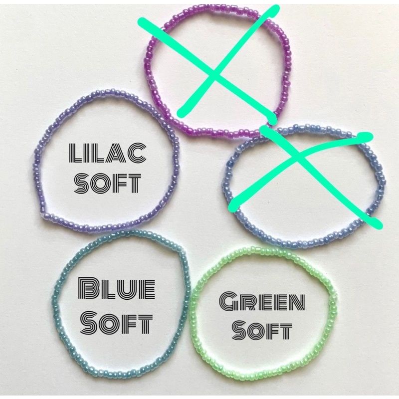 NEW BRACELETE PASTEL | BRACELETE SOFT | GELANG PASTEL | KOREAN BRACELETE | GELANG BEADS | BEADS BRACELETE