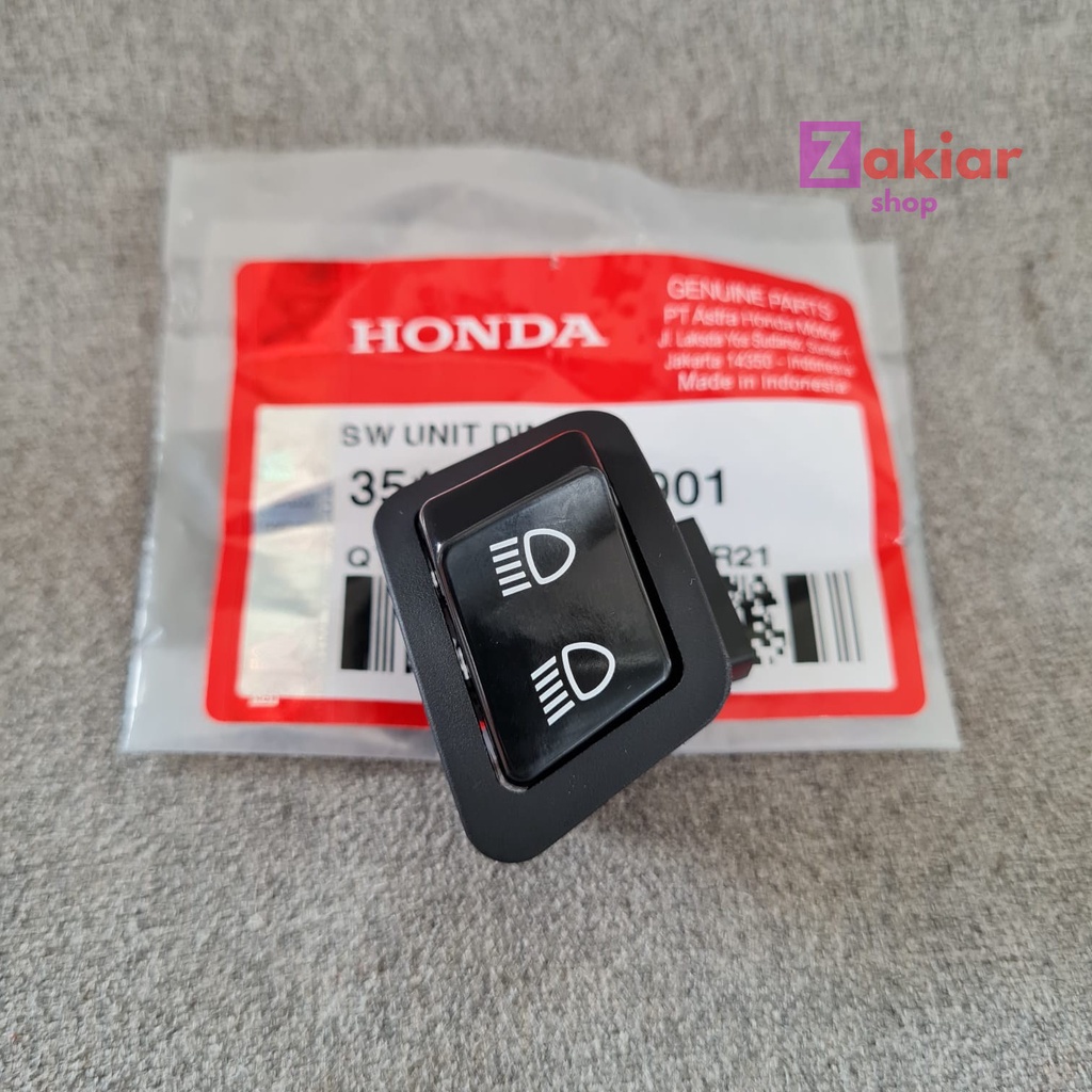 Saklar Tombol Dimmer Jauh Dekat Honda Saklat Dimmer Jauh Dekat Tombol Lampu Beat FI Original AHM