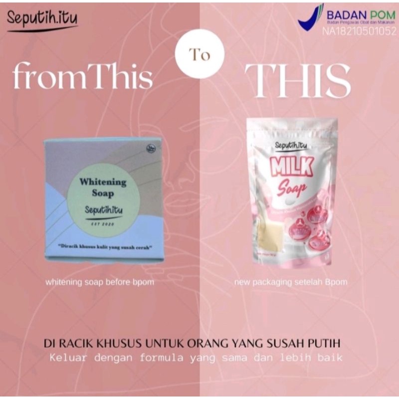 WHITENING SOAP BY SEPUTIH.ITU Viral tik tok