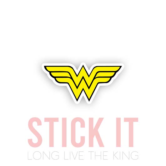

Stiker sablon setrika DTF kaos baju sticker vinyl wonder woman gamer 60