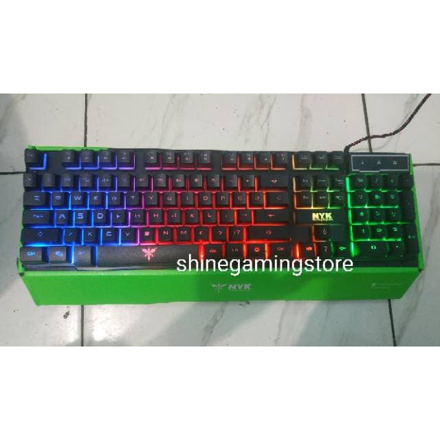 Keyboard Gaming NYK K-02 / K02 / K 02 Black Only