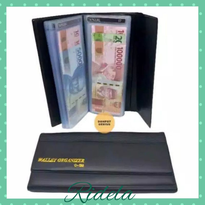 DOMPET DISIPLIN KEUANGAN DOMPET WALLET ORGANIZER