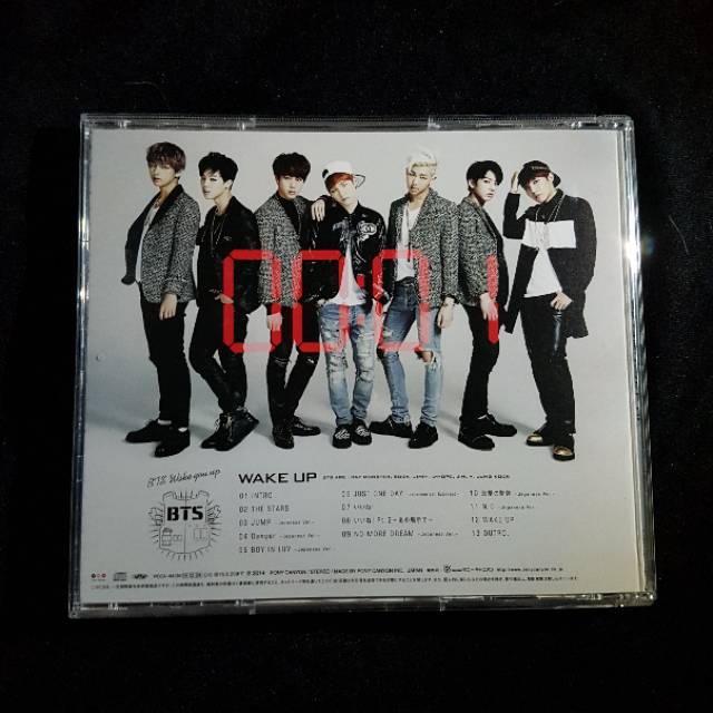 Album Japan Bts Wake Up Reguler Edition Shopee Indonesia