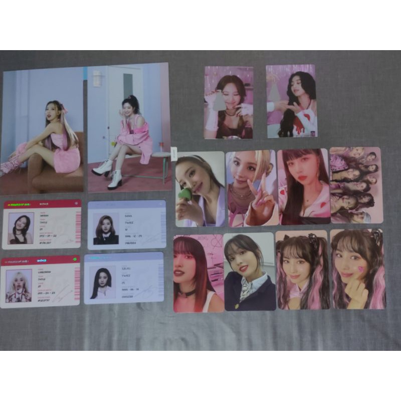 PC TWICE FOL IDC NAYEON SANA TZUYU CHAEYOUNG DAHYUN MINA MOMO SANA JIHYO GRUP KEPANG LOVE KACAMATA D