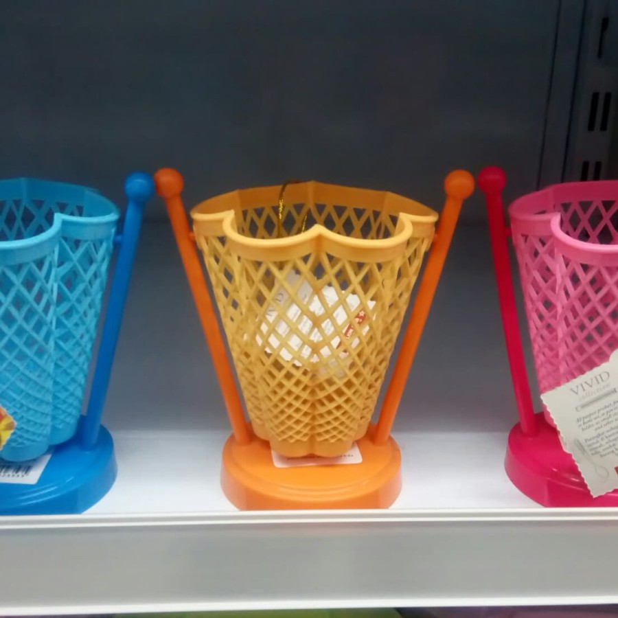 

Lion Star Kotak Alat Tulis Box Pulpen Pen Sumpit Pensil Garpu Plastik FE-3 Fancy Mini Swing Cone