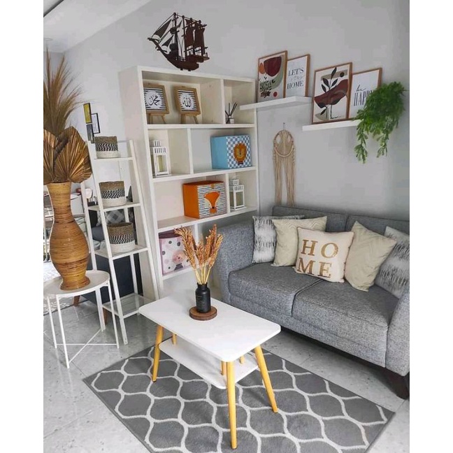 sofa minimalis 2 seater retro elegant scandinavian