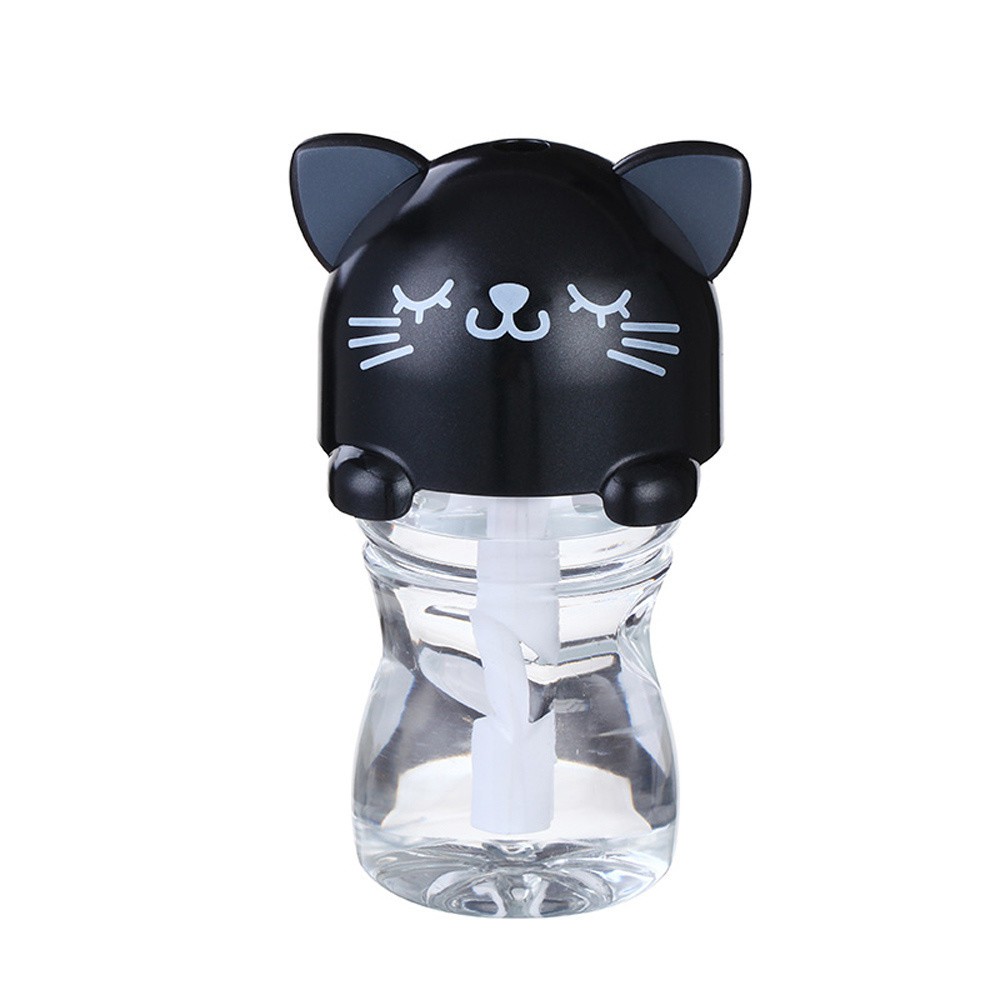 USB Mini Portable LED Cartoon Bottle Caps Humidifier 280ml