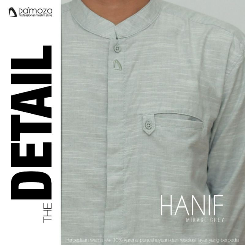 KOKO DAMOZA HANIF MIRAGE GREY DAN KHAKI