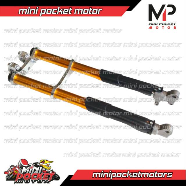 Shock Depan Mini Trail 50cc Up Side Down Universal Mini Trail 50cc Mesin Tarik