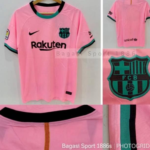 JERSEY BAJU BOLA KIT BARCA IMPORT KETIGA 3RD SHIRT THIRD 2020 2021 SGFD5436VE