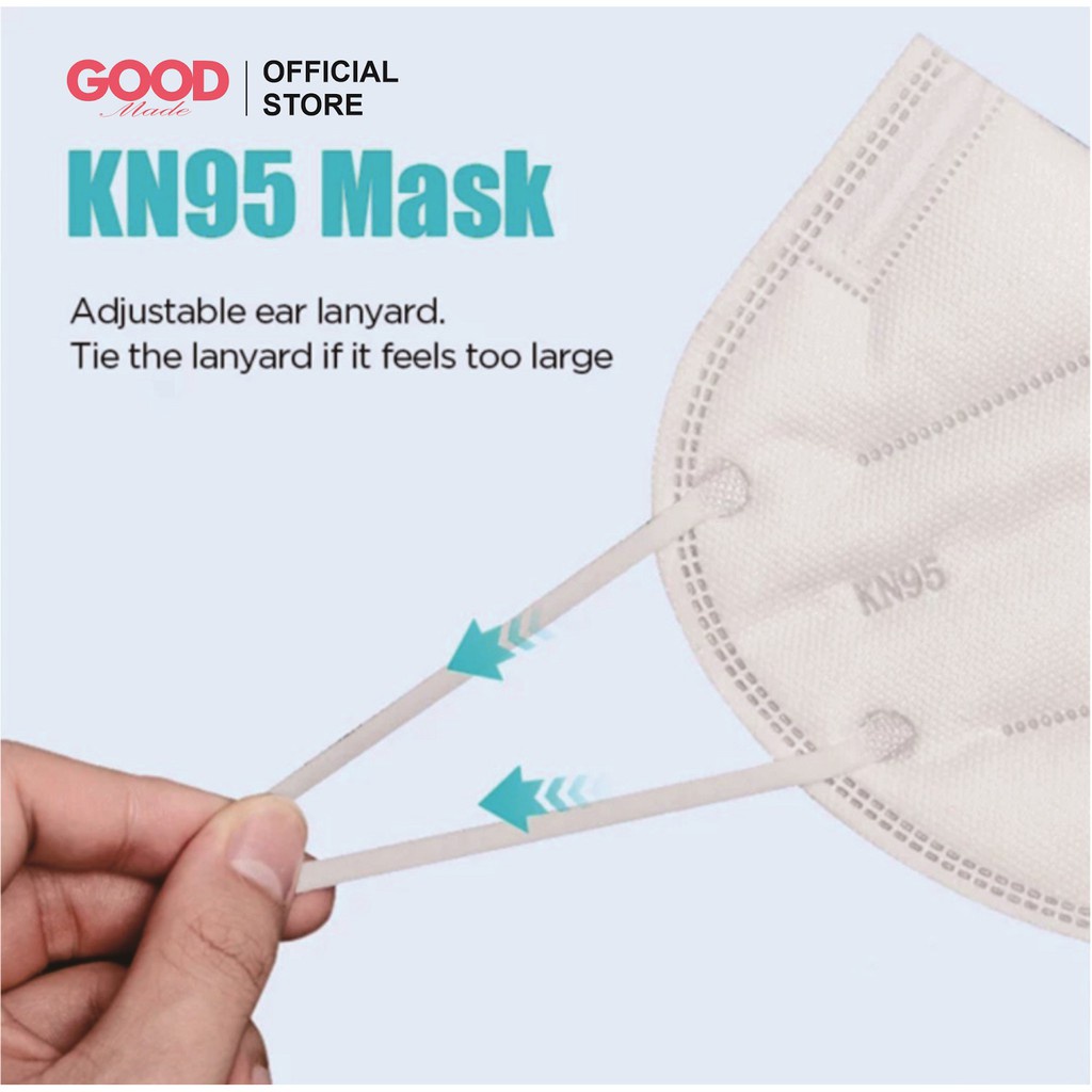 Masker KN95 Anti Virus Filtration Disposable Tebal Efektif 95% Anti Virus Original | COD