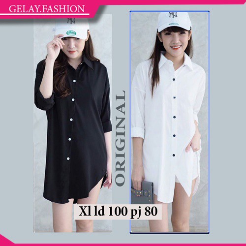 Tunik Remaja /Atasan Tunik Terbaru/ Tunik Terbaru /[Tunix tali RO] Warna Hitam Dan Putih