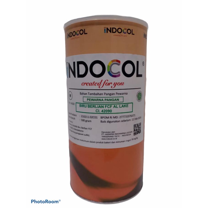 

Pewarna Makanan INDOCOL LAKE BRILLIANT BLUE (BIRU) (RC) (OIL BASED) ---NEW---