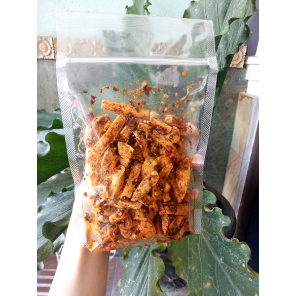 

Snack Kekinian Basreng Pedas 100g