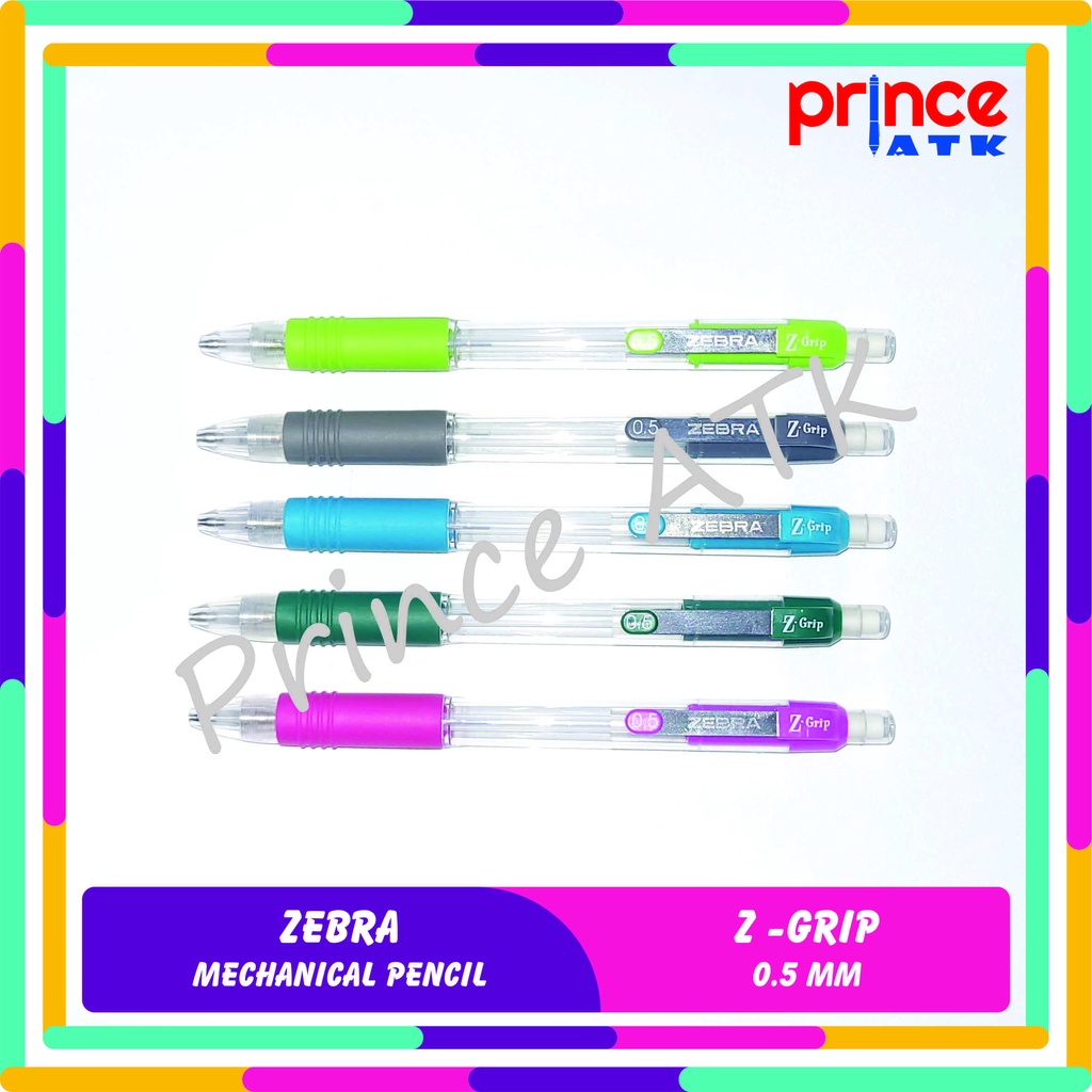 

ZEBRA MECHANICAL PENCIL Z-GRIP MP-052 / PENSIL MEKANIK ZEBRA Z-GRIP