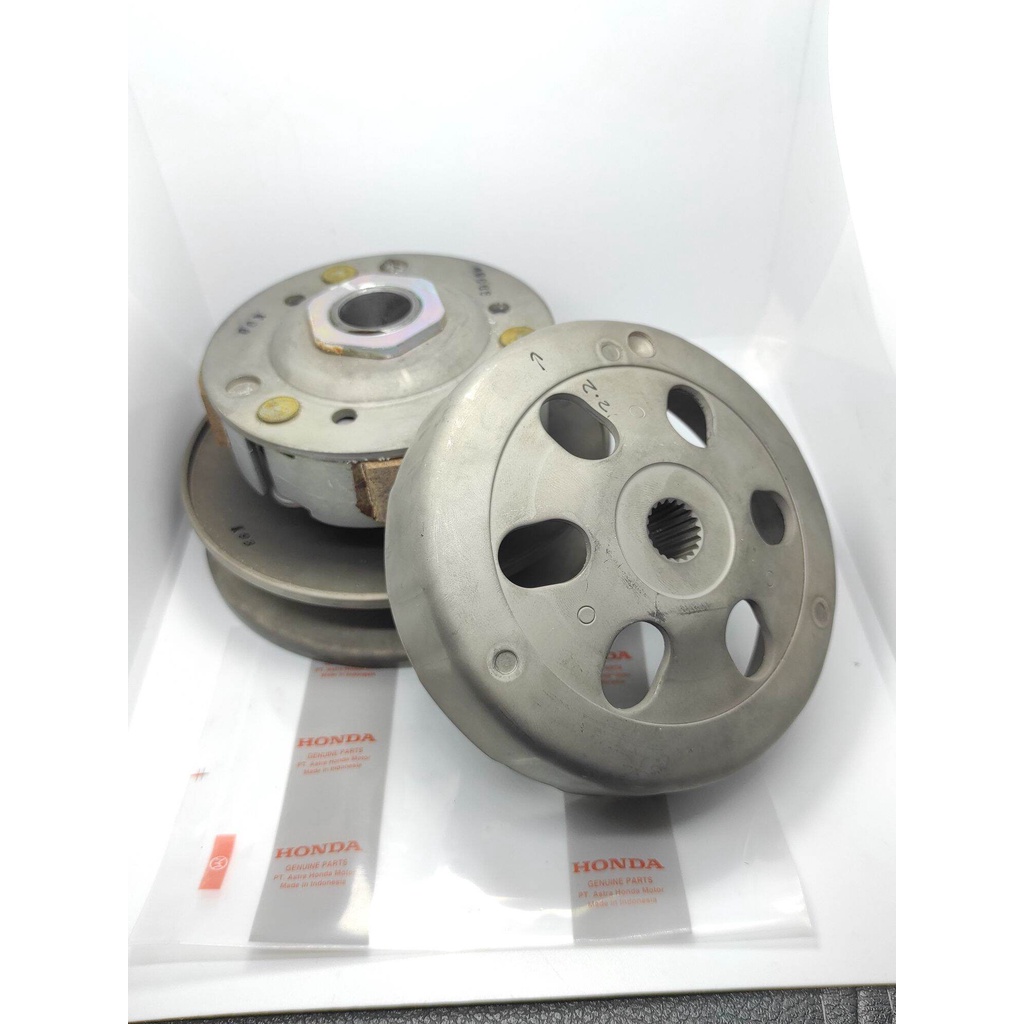 Poly poli pully CVT Belakang set assy Honda scoopy K-93 2018