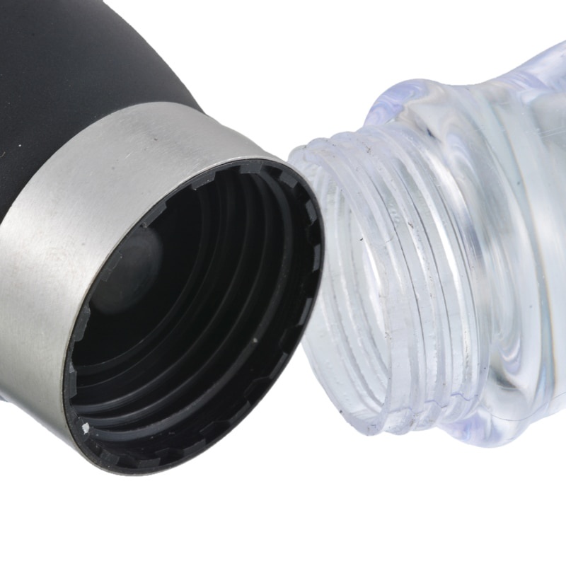 Leeseph Penggiling Biji Lada Manual Pepper Mill Grinder - Black