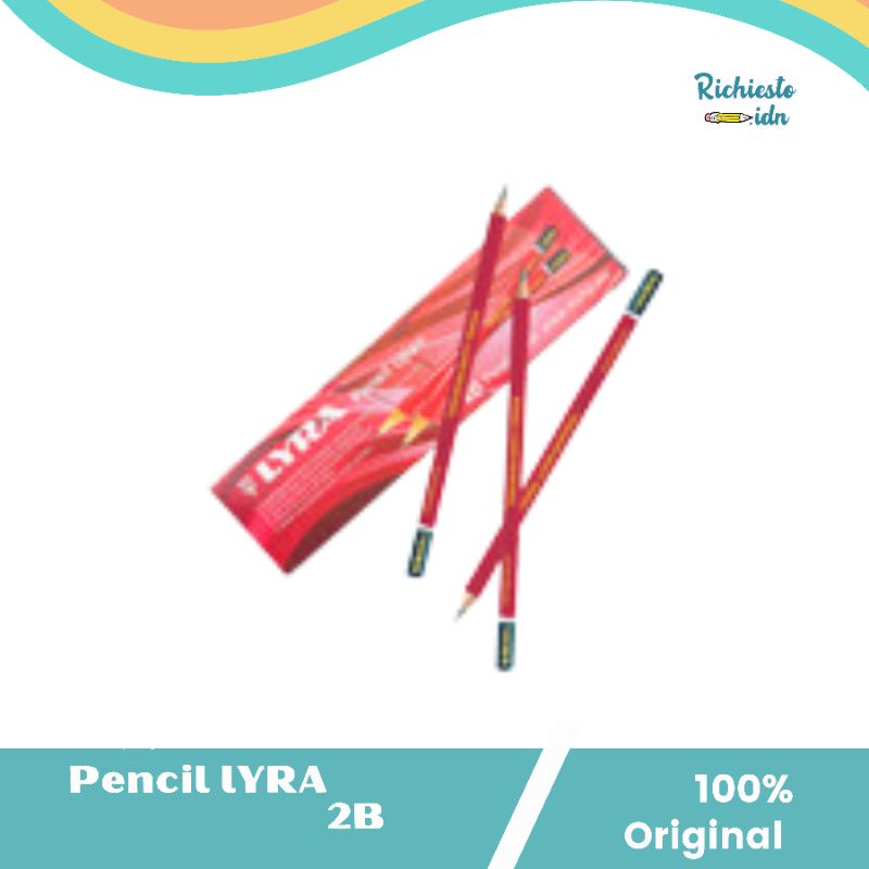 

Pencil 2B Lyra/1Pcs/Original/Pensil Ujian