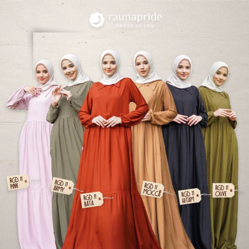 PROMO GAMIS RAUNA RGD 11/GAMIS RAYON PREMIUM TEBAL