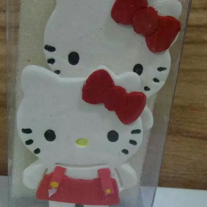 

31.87-Kue- Pm Gumpaste Hello Kitty Kaki 4 (Pmhkkk4) Hiasan Fondant Hello Kitty - Merah -Terlengkap-