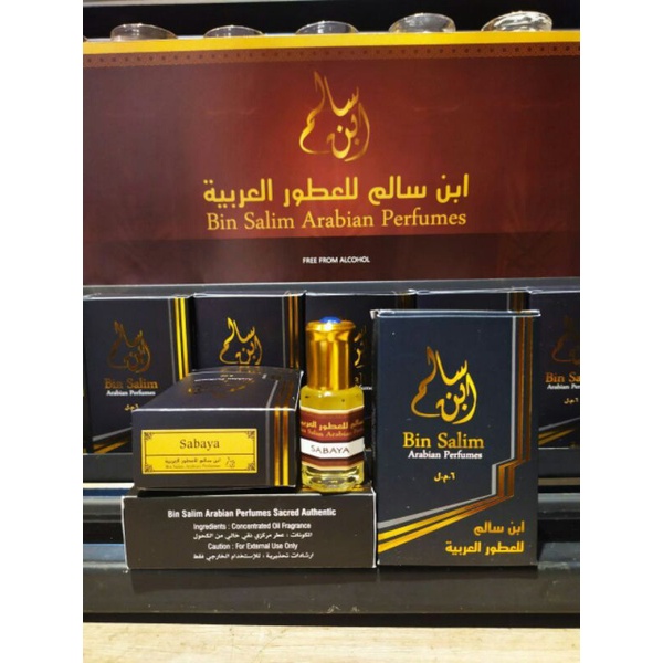 Minyak wangi bin salim / Bin salim arabian perfumes