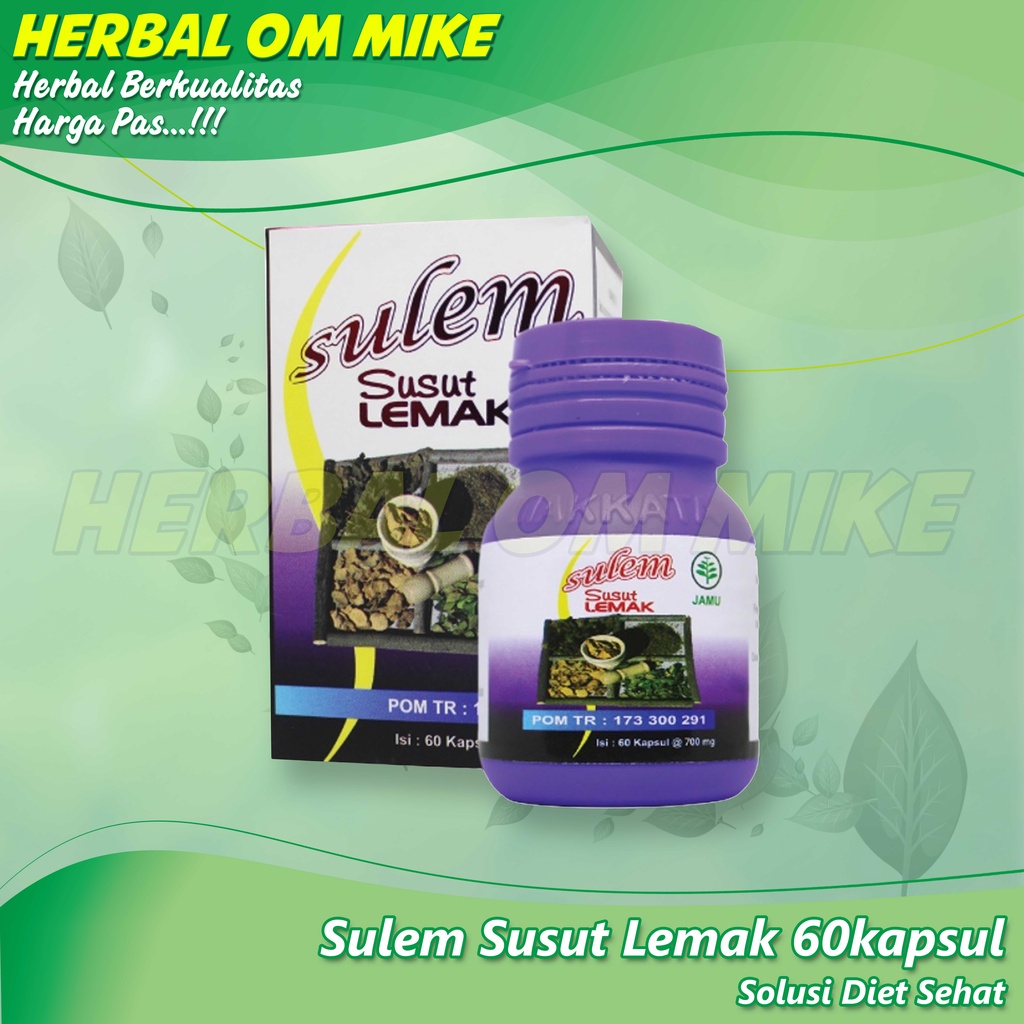 

Sulem Susut Lemak 60kapsul Solusi Diet Sehat