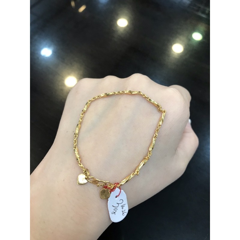 Gelang lilit nori emas asli kadar 35%