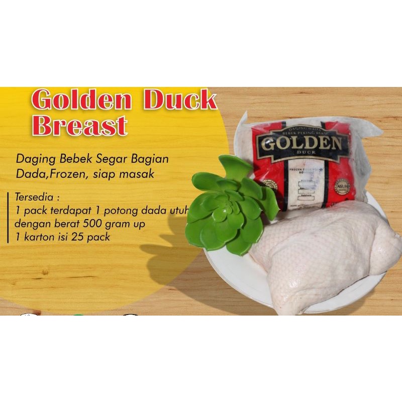 

Golden Duck breast 5kg request custom