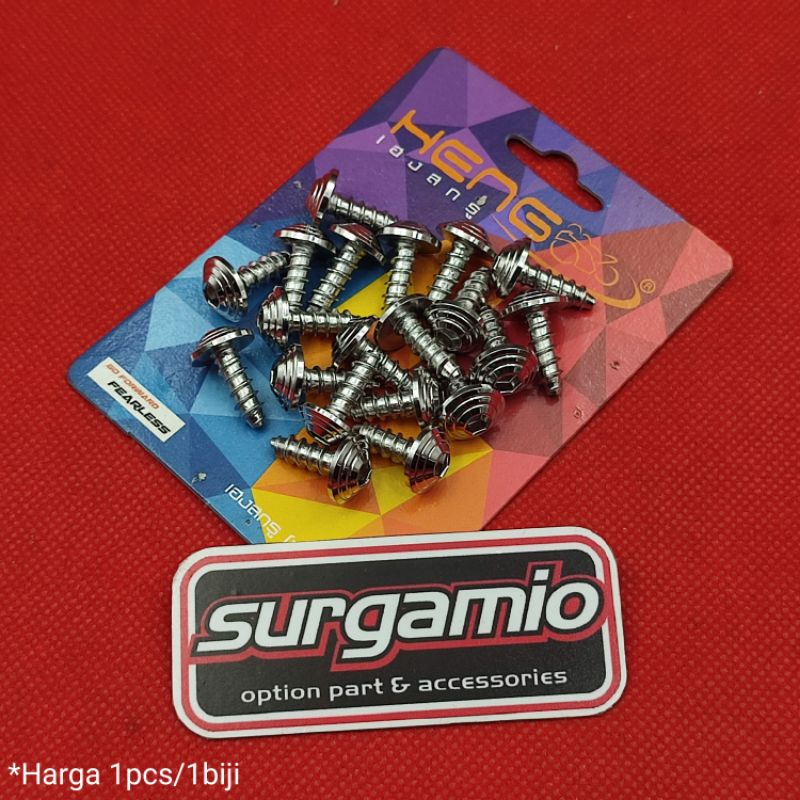 Probolt Baut Body Yamaha Spiral Umbrella Stainless Heng Thailand Original