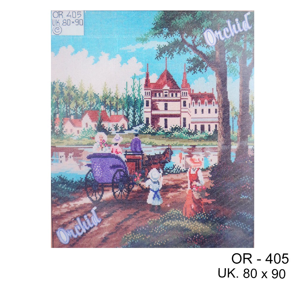 Kruistik Orchid - 405