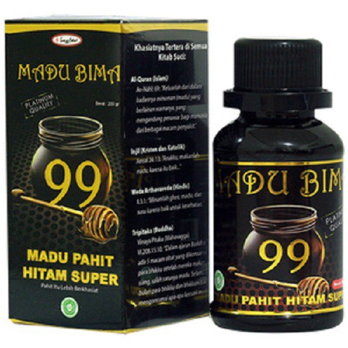 

Madu Hitam Pahit Super Bima 99 Asli