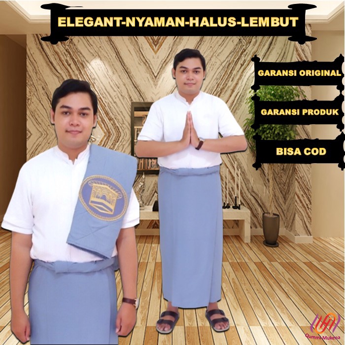 Sarung dewasa polos bukan wadimor atlas bhs gajah duduk bantal sofa adem model terbaru 2021 Greyjean