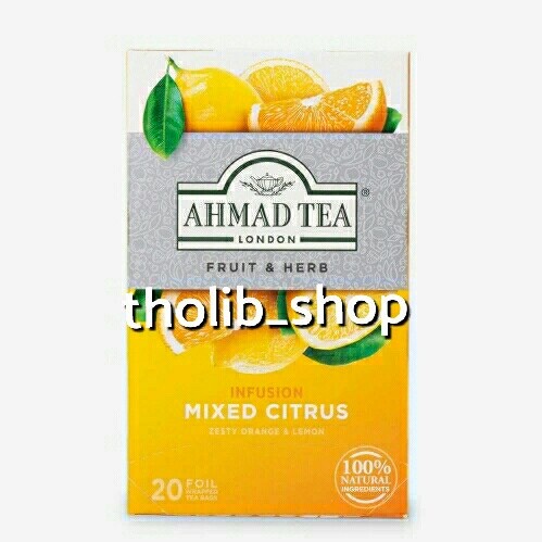 

Ahmad tea mixed citrus isi 20's