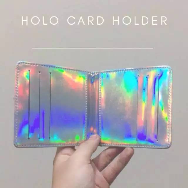 DOMPET LIPAT/DOMPET KARTU HOLO CARD HOLDER  PREMIUM