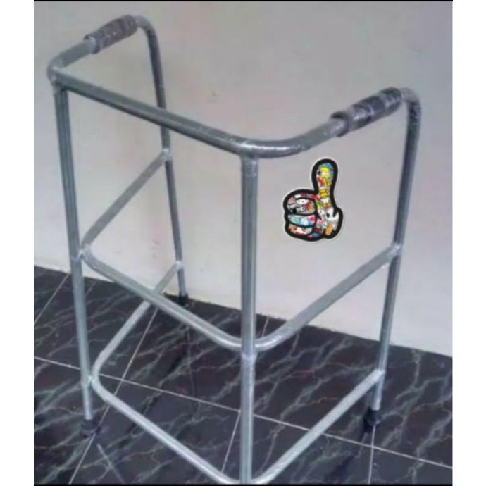 Walker Alat Bantu Jalan Dewasa (BB 81-101kg) (super quality) / Tongkat Alat Bantu