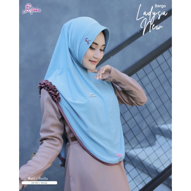 Hijab Abika Bergo LADYSA New Original by Abika