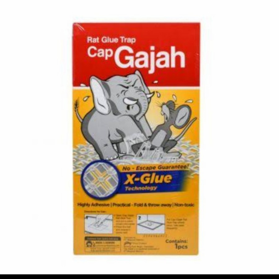 Lem Tikus cap gajah lem tikus lem perekat cap gajah papan lem papan