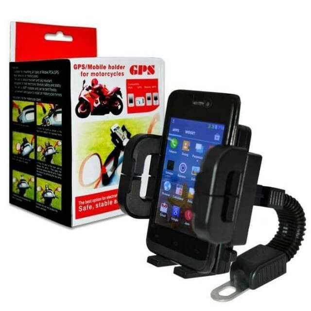 Holder Motor Universal Dudukan Hp GPS Spion Motor