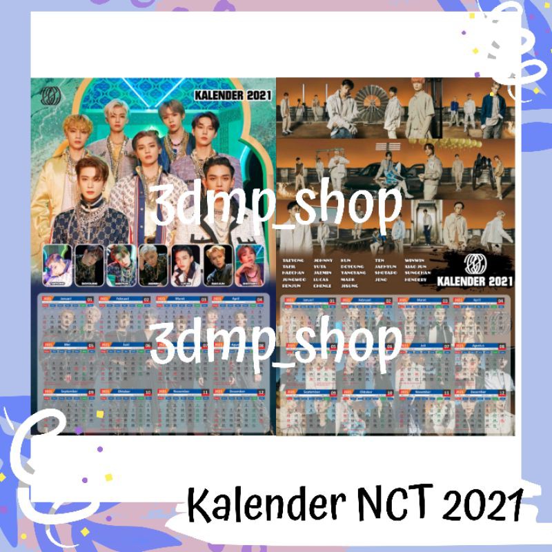 Kalender 2021 NCT2020 NCTU NCT DREAM NCTDREAM NCT127