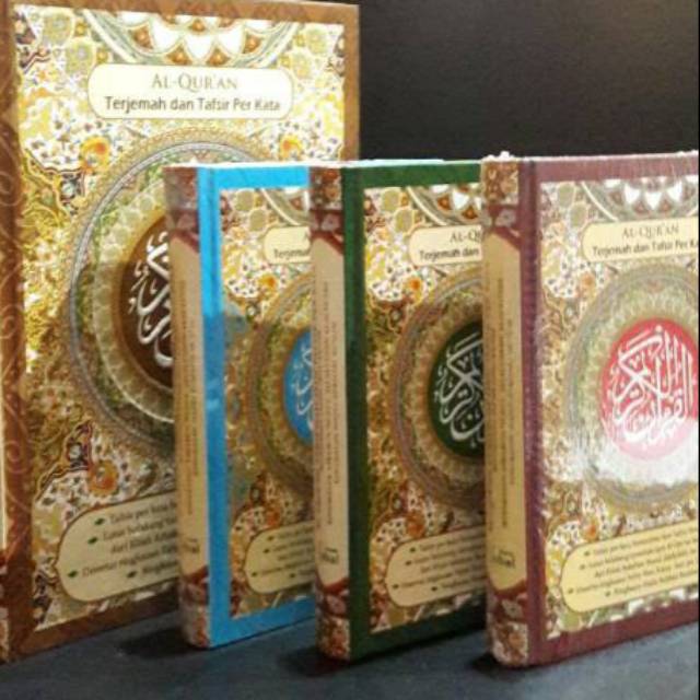 A5 Al Quran Per Kata Jabal 21x15cm - Al Quran Terjemah dan Tafsir Perkata Sedang