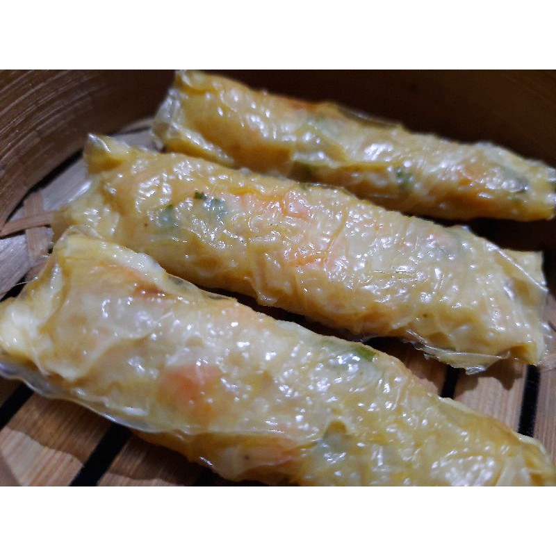 

Dimsum Lumpia ayam kulit tahu Halal Kualitas Premium dimsum