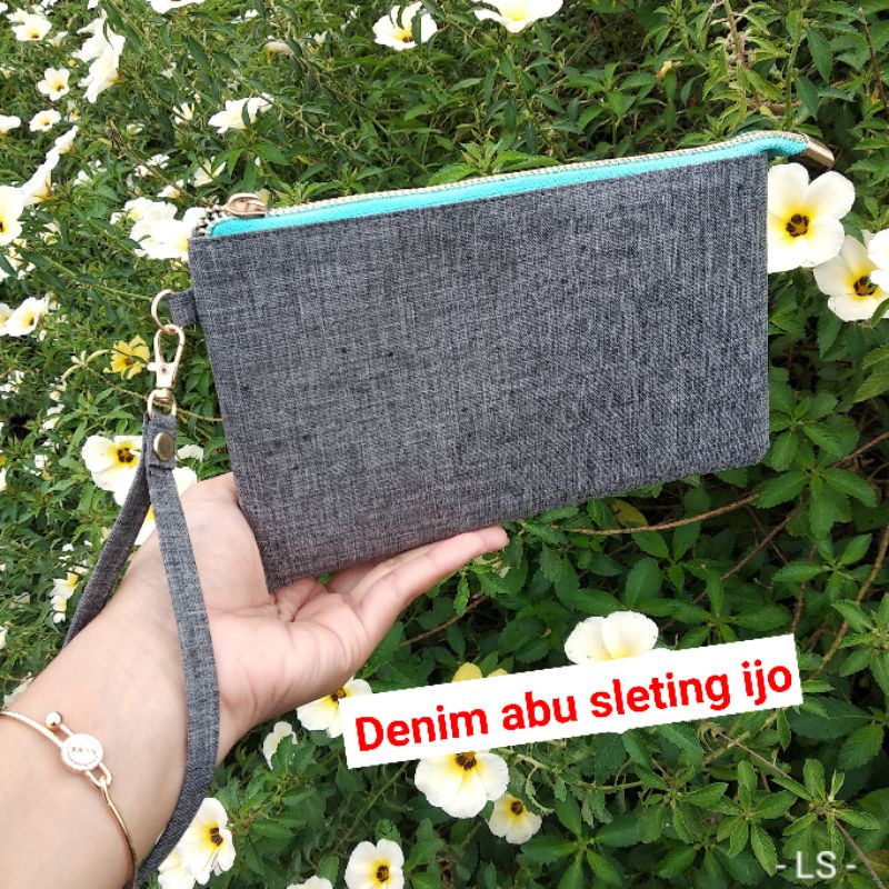 DOMPET WANITA MURAH MUAT HP SLETING BESI