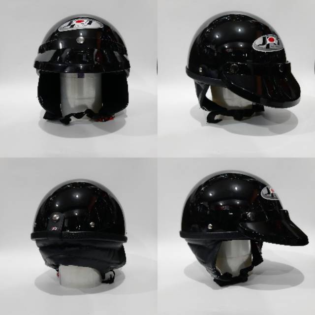 Helm Chip Jpn  Hitam Gloss